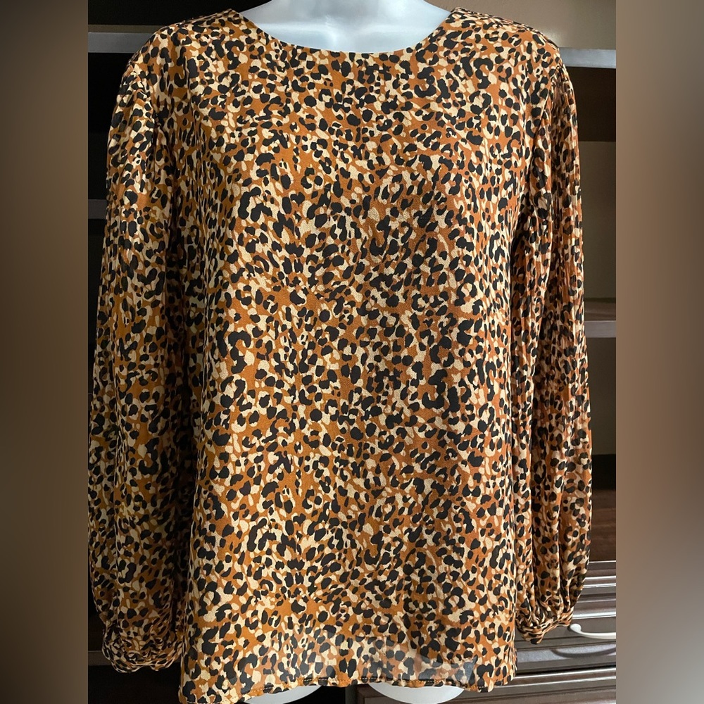 Leopard Long Sleeve Top